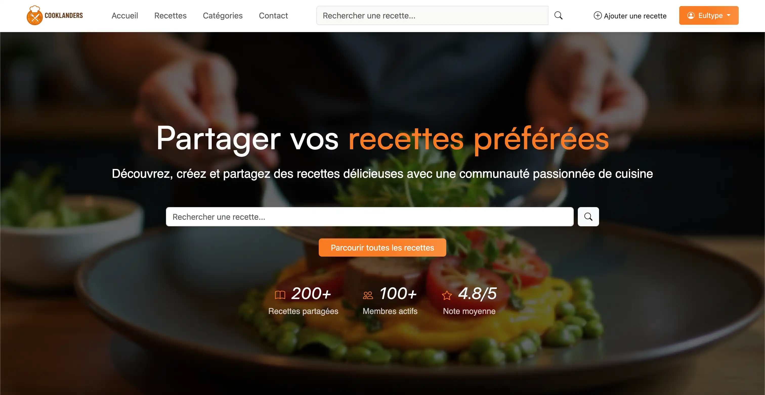 Cooklanders projet