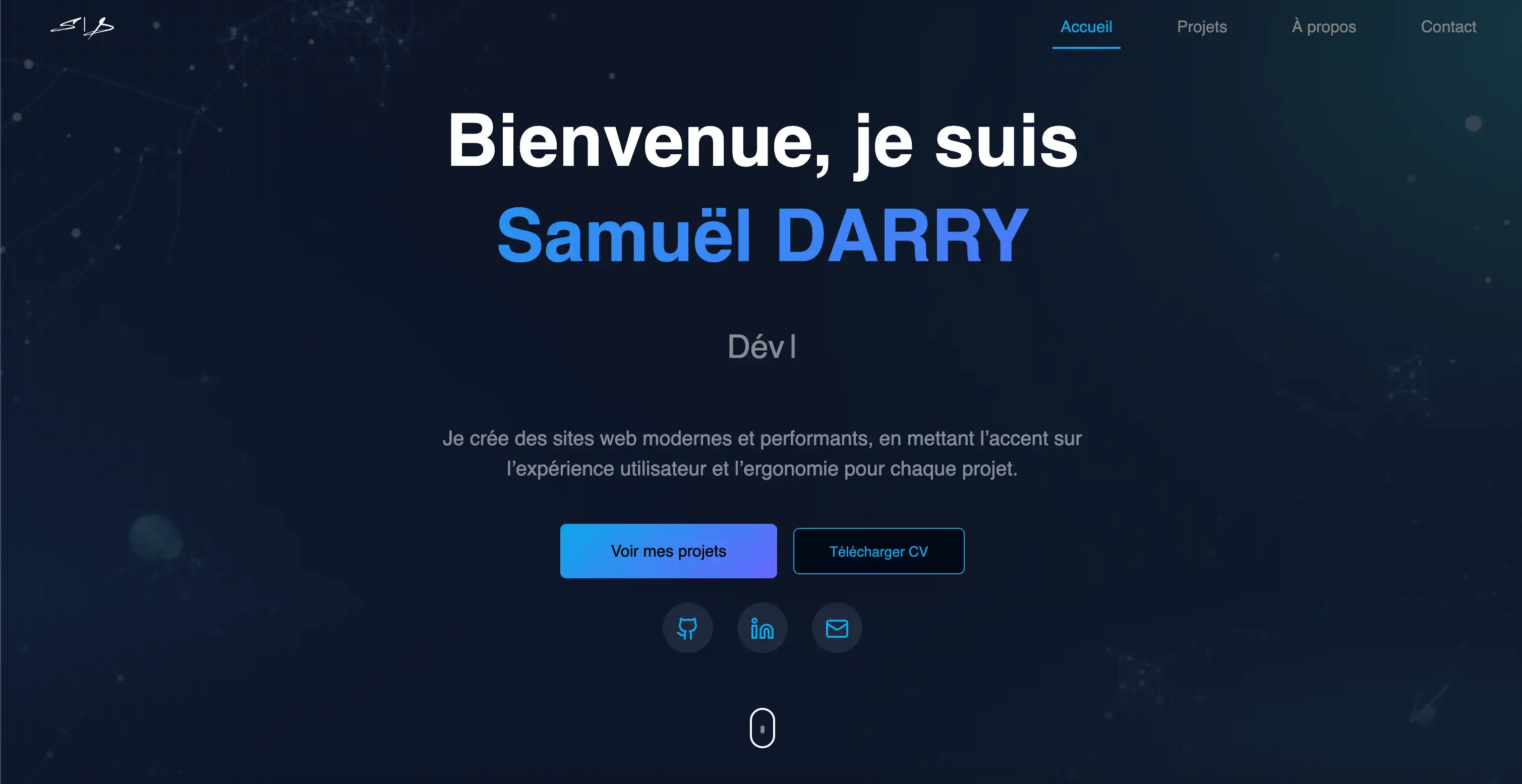 Portfolio de Samuël DARRY